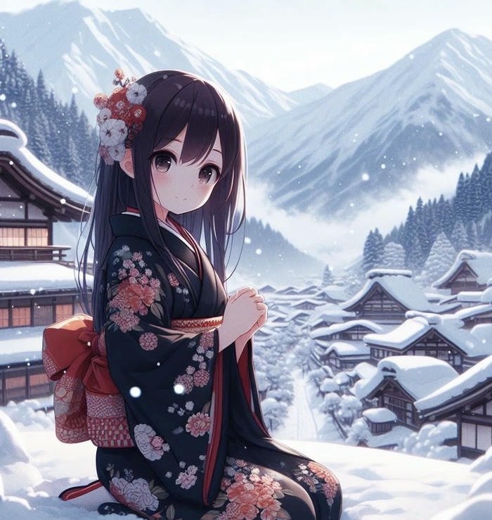 hình anime style pastel thẩm mỹ