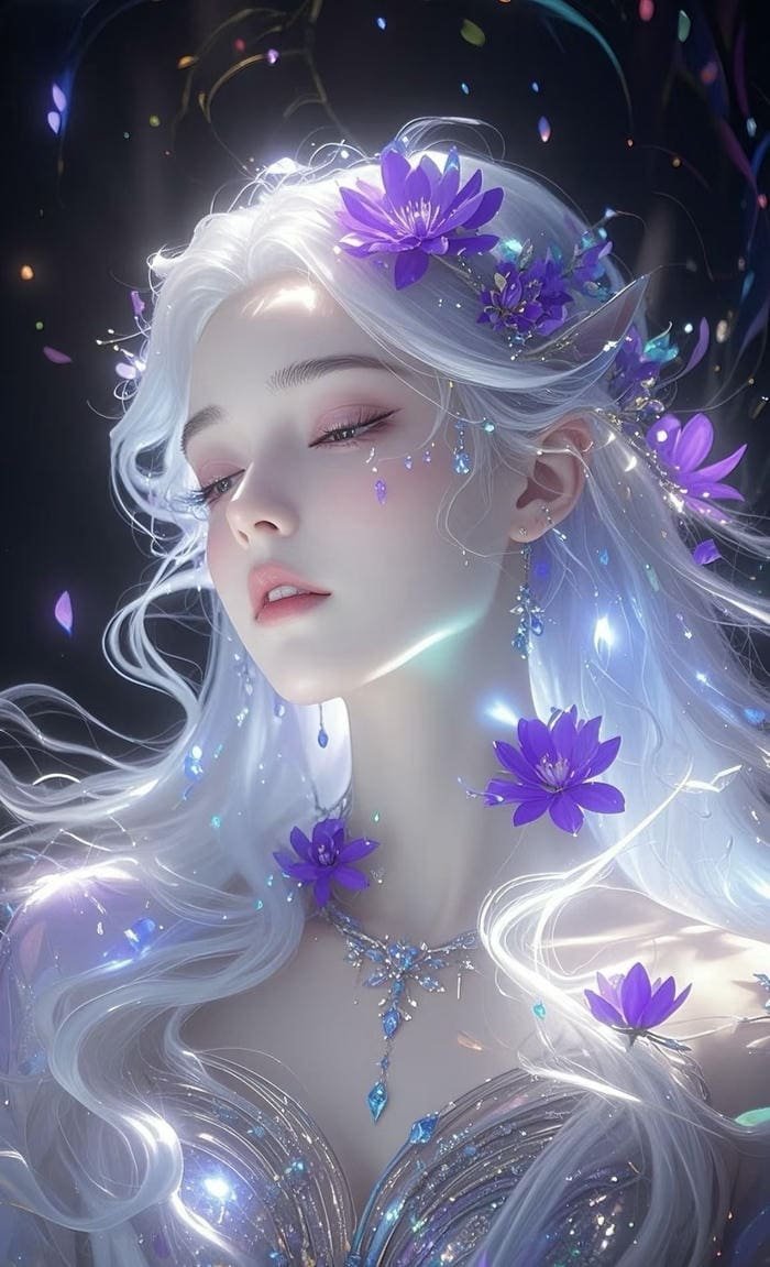 hình anime thần tiên yên bình