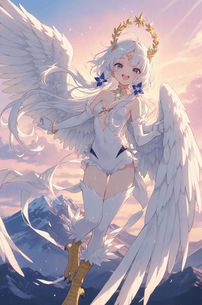 hình anime thiên thần con dễ thương