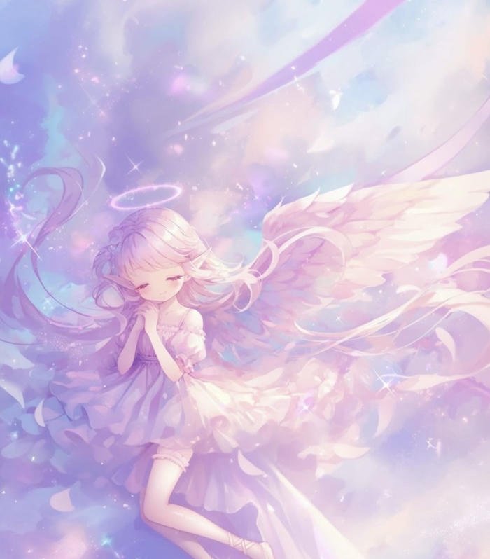 hình anime thiên thần nhỏ cute