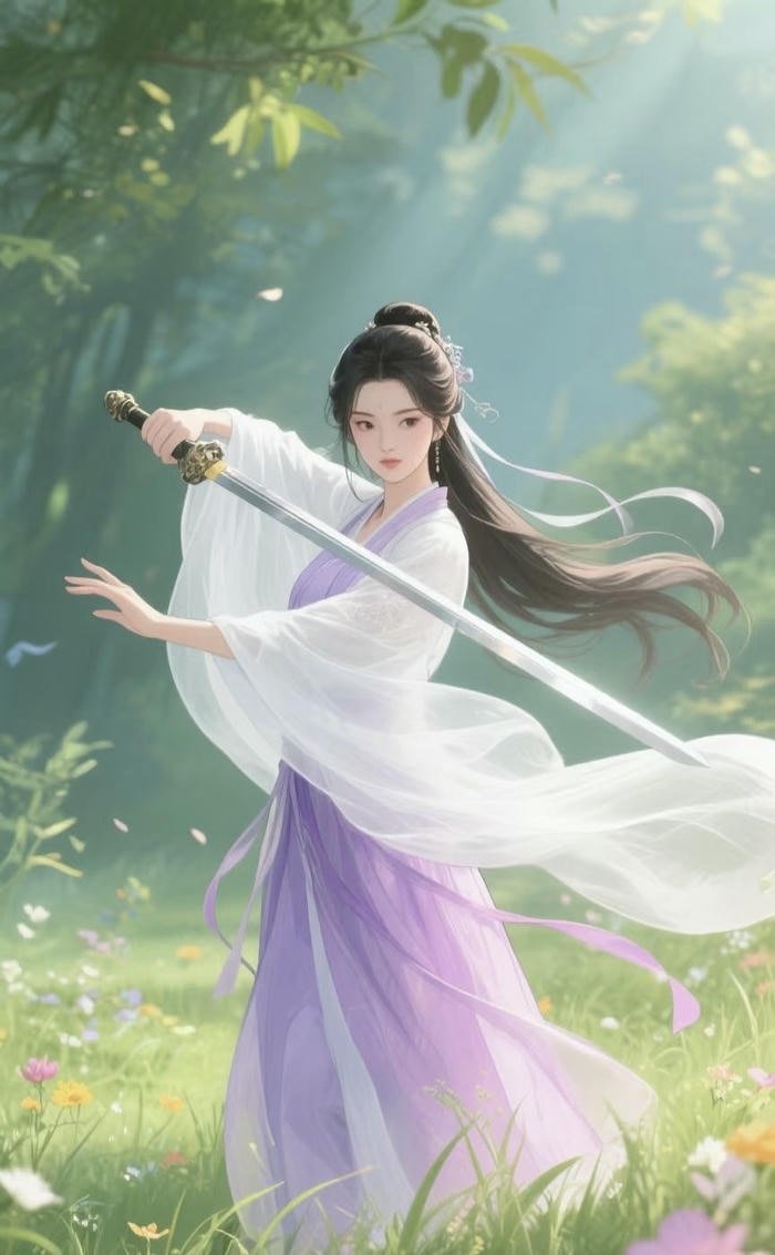 hình anime tiên giới kiếm hiệp