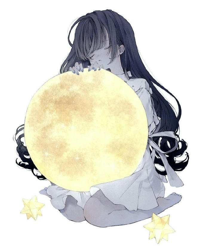 hình anime tông màu trầm thẩm mỹ