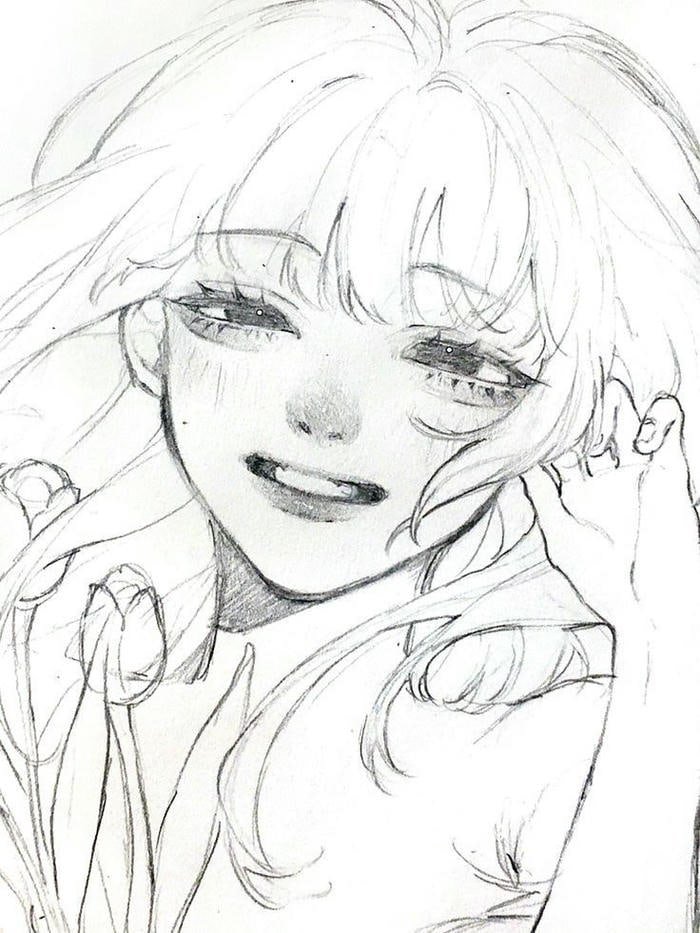 hình anime vẽ tay cực đẹp