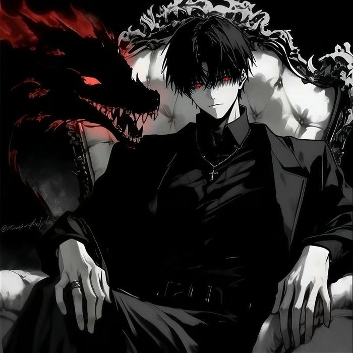 hình avatar ác ma ngầu tối