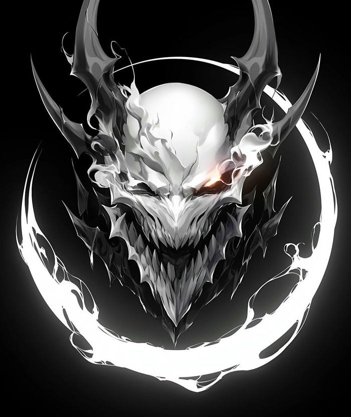 hình avatar mặt quỷ phong cách lạnh