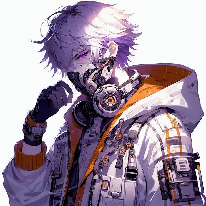 hình avatar phong cách cyberpunk ngầu