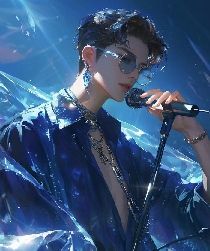 hình ca sĩ trẻ trung