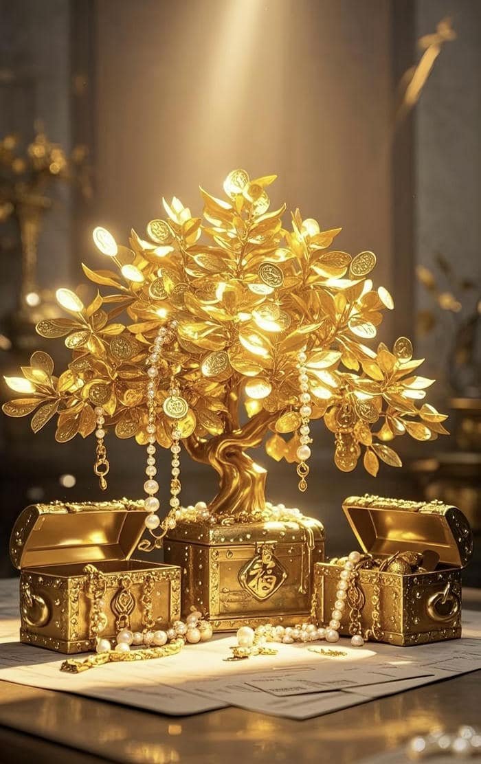 hình cây phát tài mang thịnh vượng