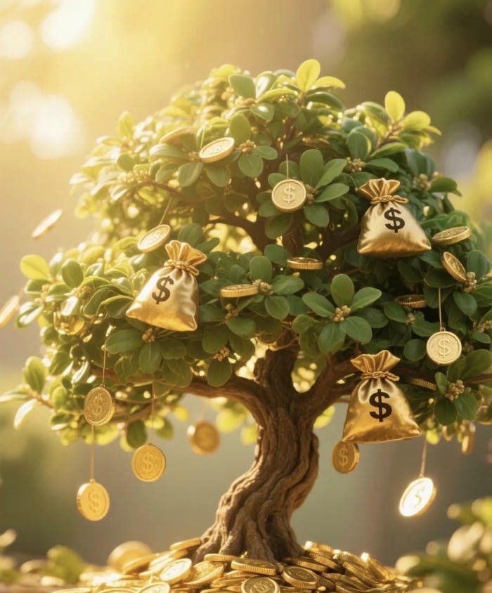 hình chậu phát tài đẹp thanh nhã