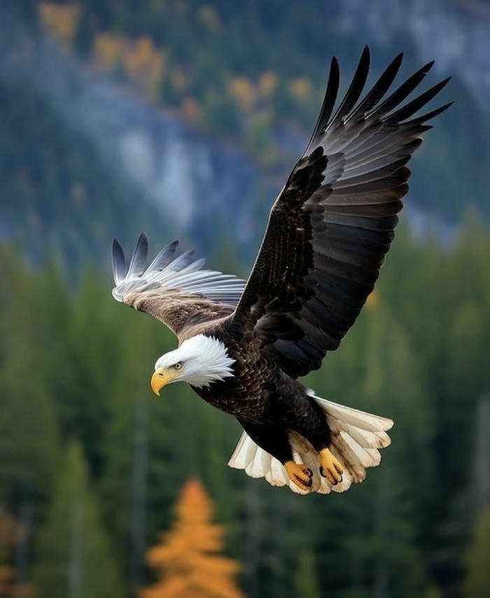 hình đại bàng phong thủy tăng dũng khí
