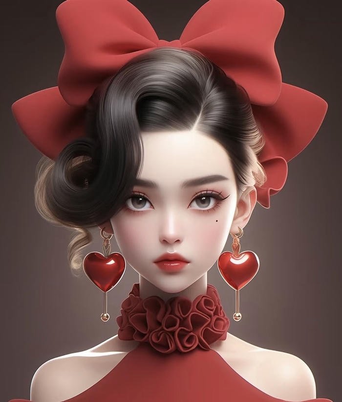 hình đại diện đỏ cực đẹp tinh tế