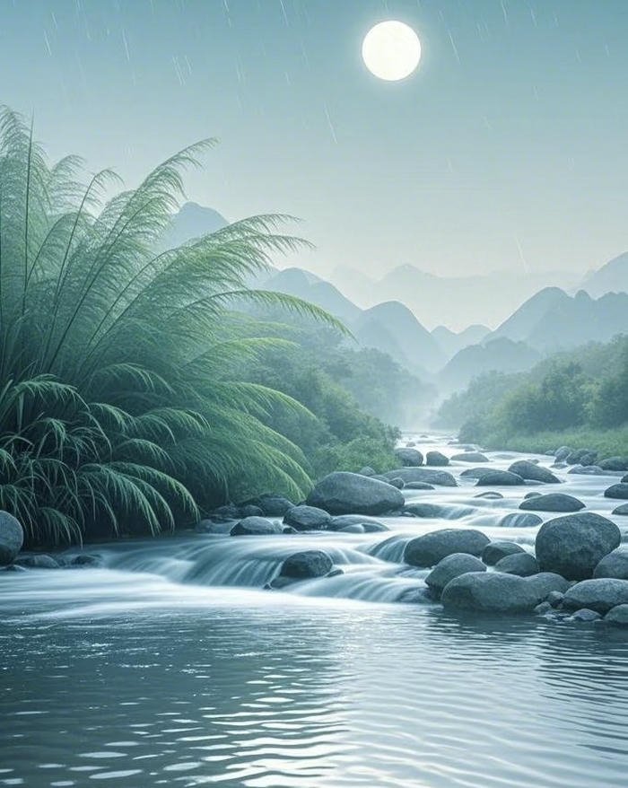 hình hồ nước an yên phong thủy