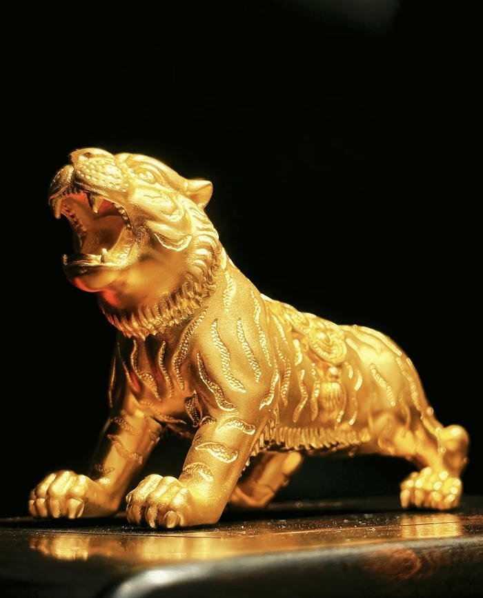 hình linh vật vàng phúc lộc
