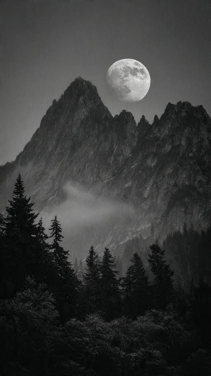 hình mặt trăng thần bí