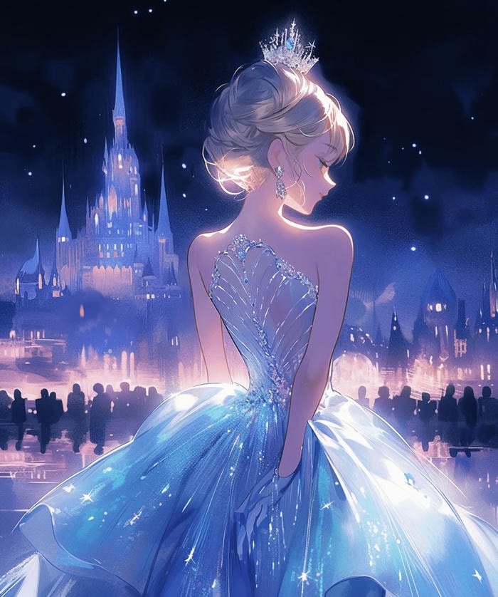 hình minh họa công chúa đẹp