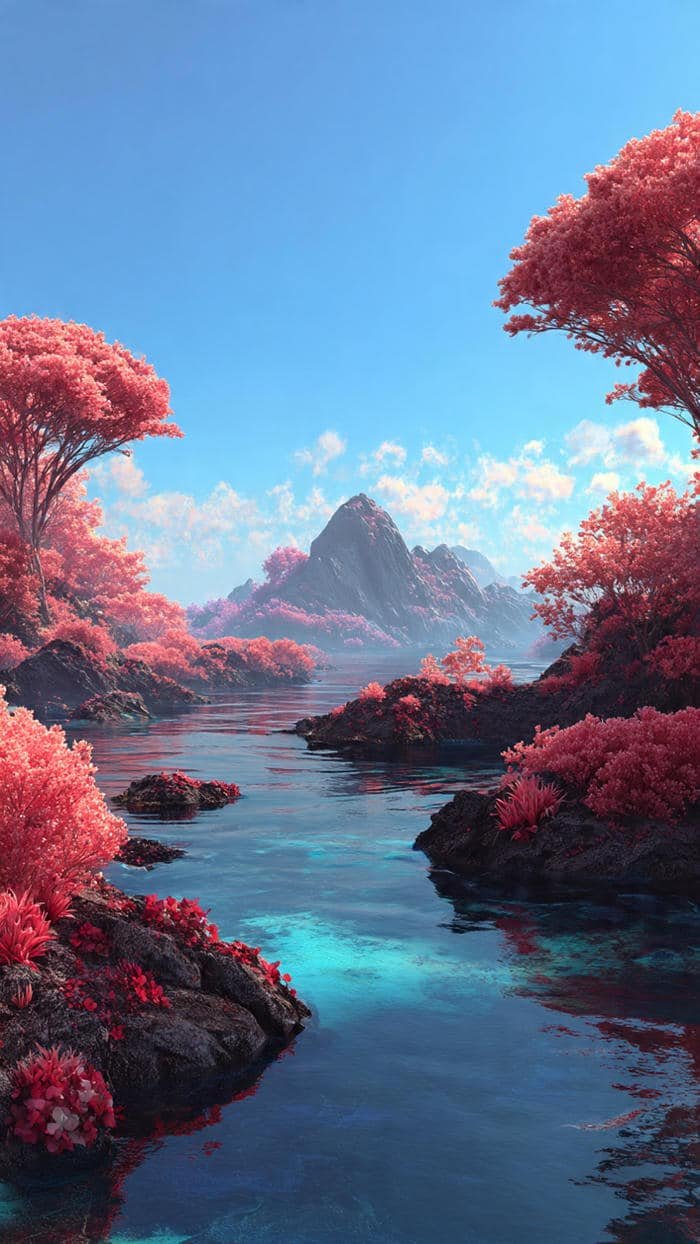 hình nền 3D chân thực