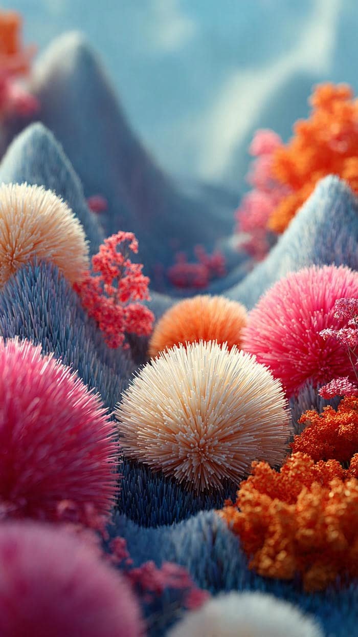 hình nền 3D phong cách cực chill