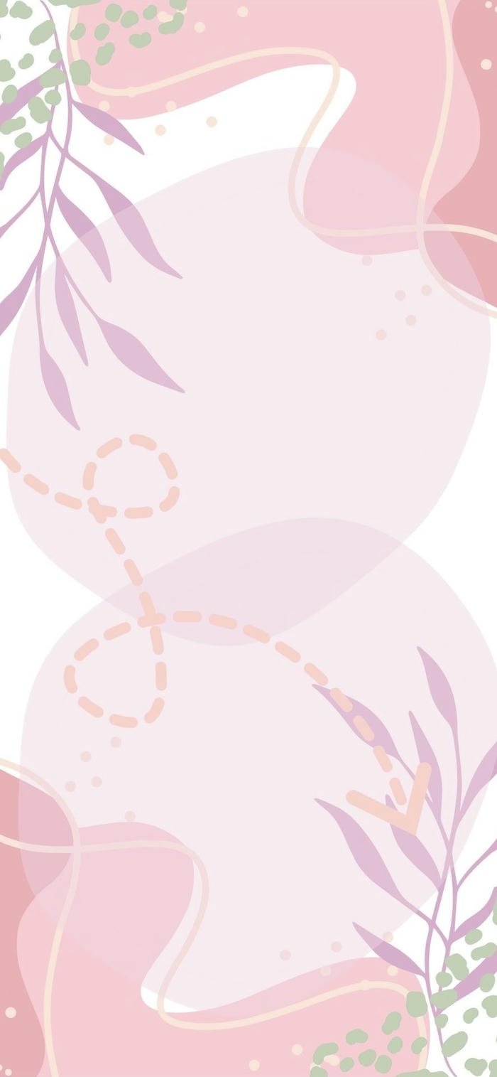 hình nền boho art gam màu pastel