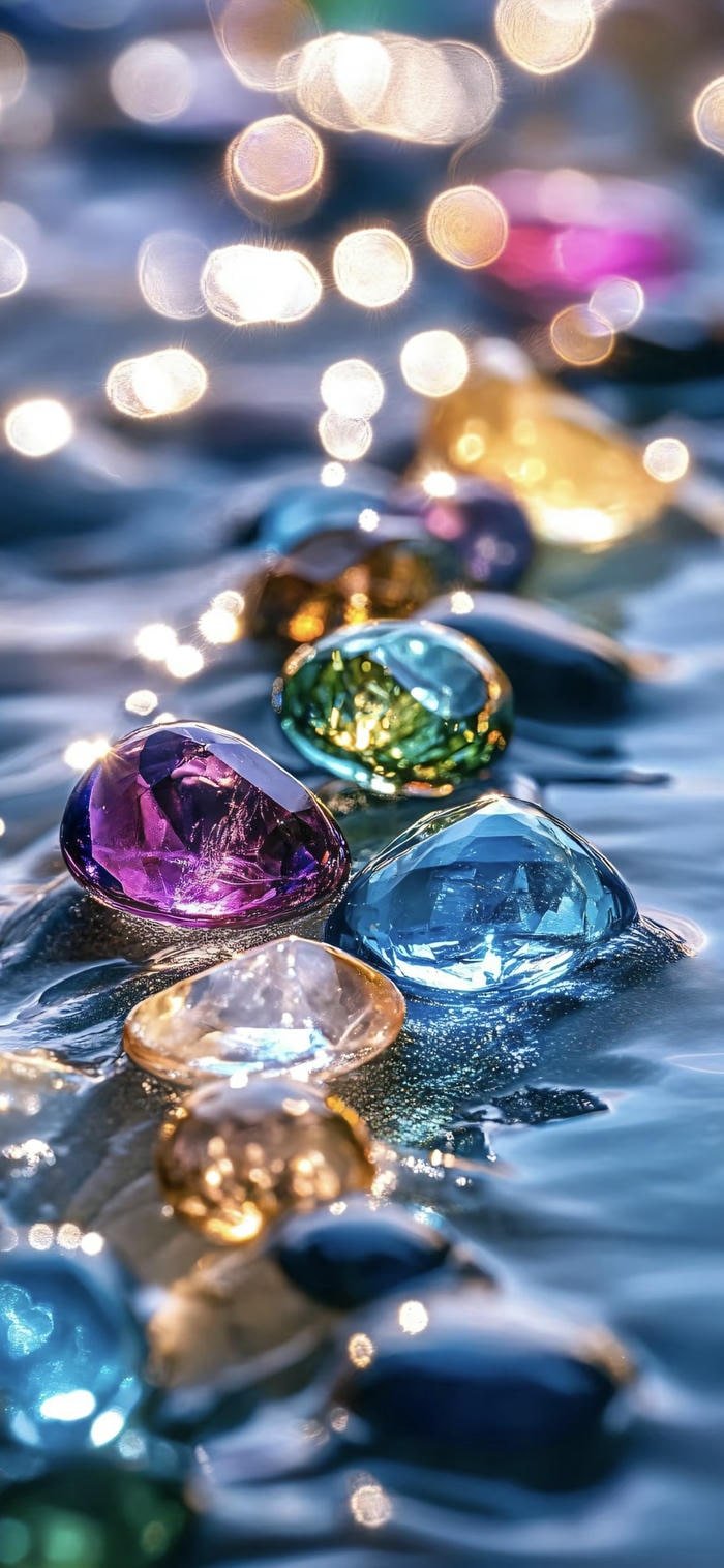 hình nền đá emerald sang trọng