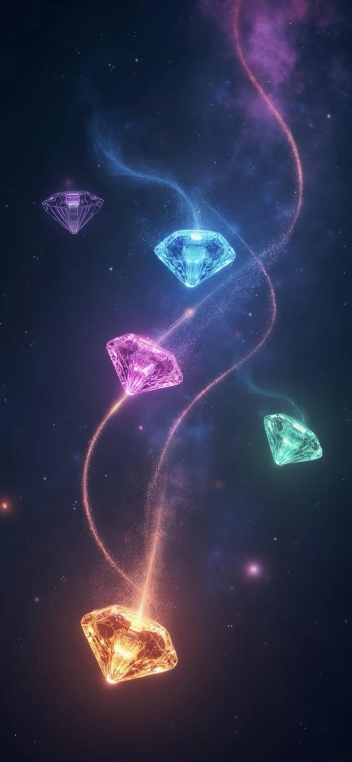 hình nền đá sapphire lấp lánh