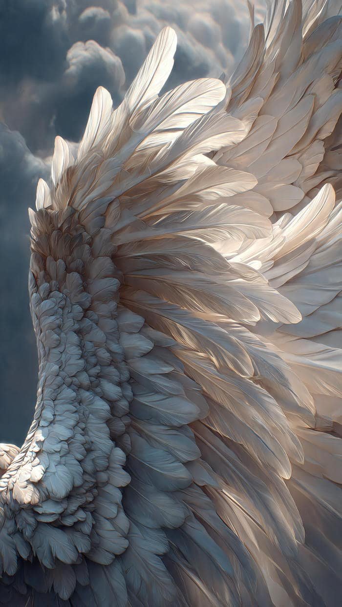 hình nền đôi cánh thiên thần đẹp