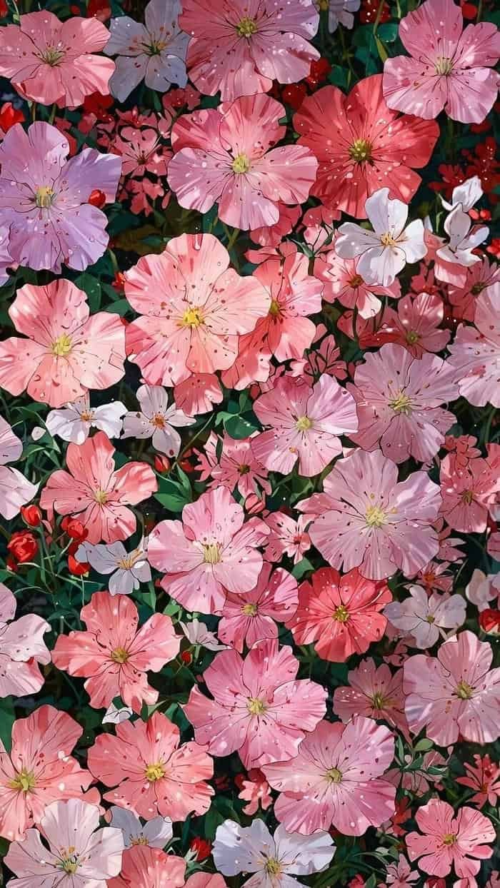 hình nền hoa dại vintage nổi bật