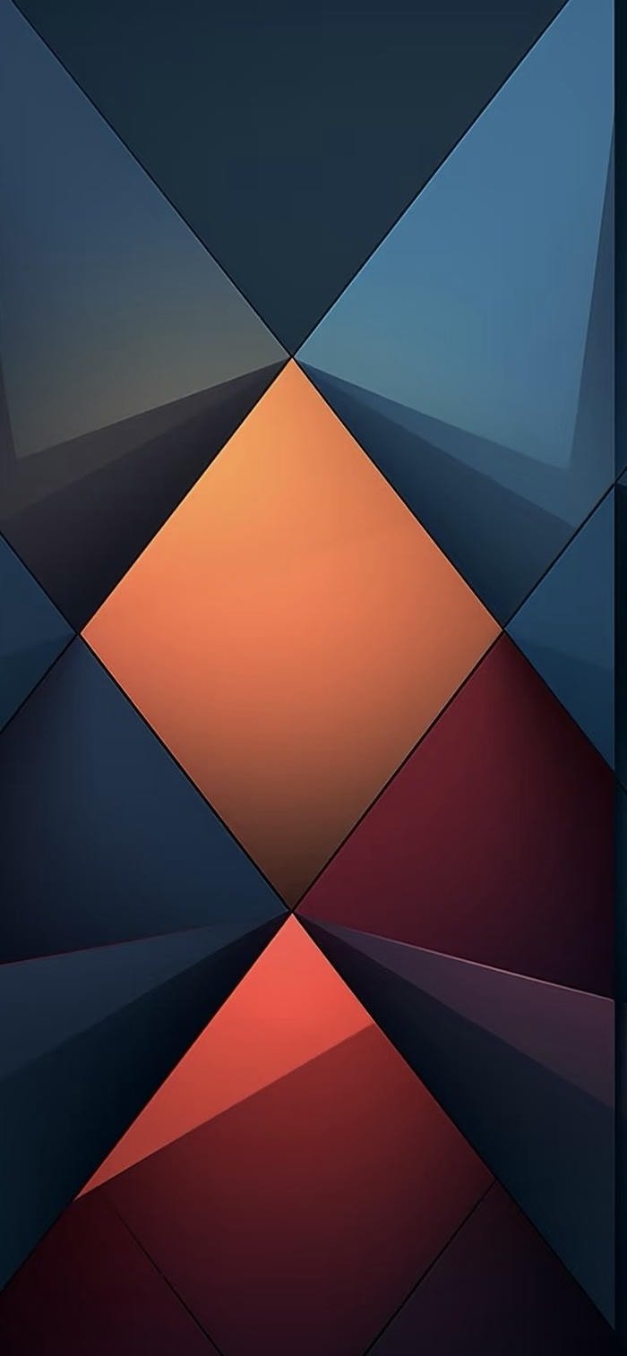 hình nền hoạ tiết hình học phối màu tối