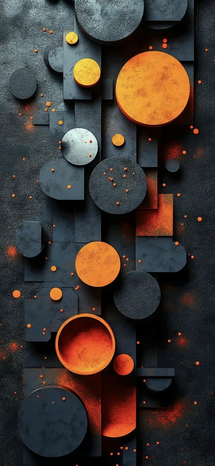 hình nền khối nổi 3D sáng