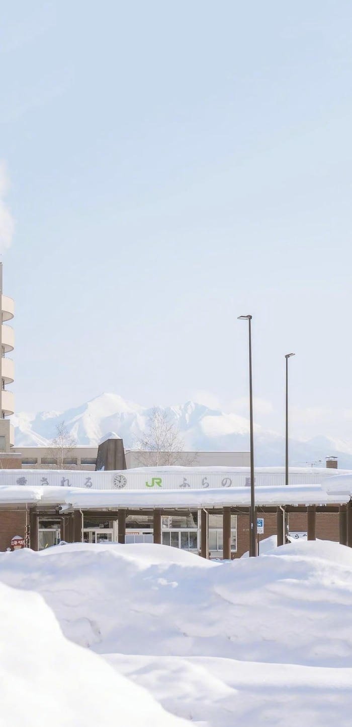 hình nền phong cảnh tuyết nhẹ nhàng