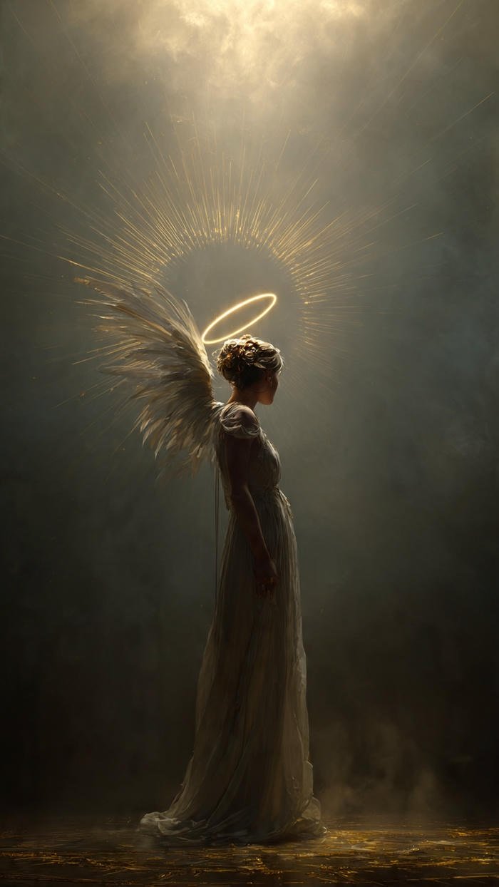 hình nền thiên sứ nghệ thuật