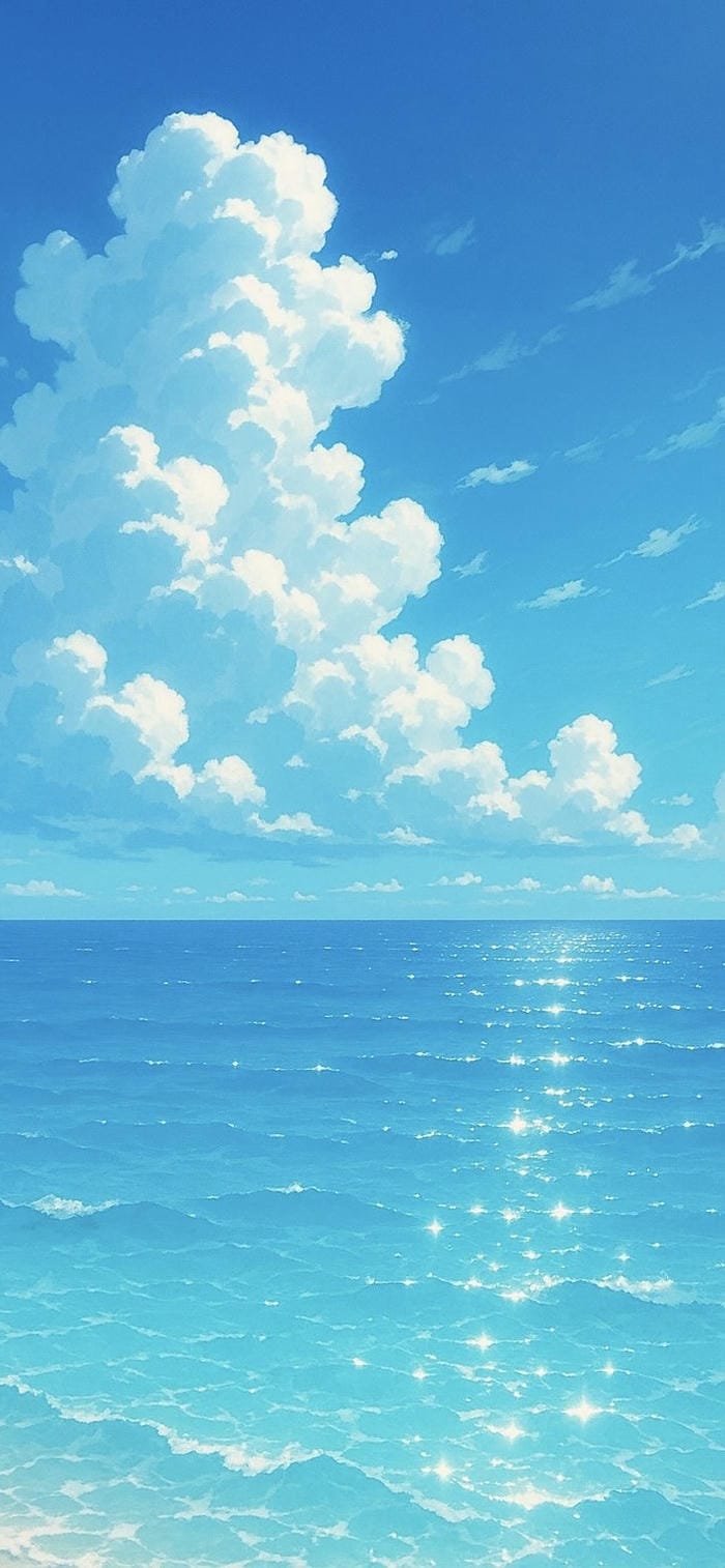 hình nền xanh dương cảm giác thư giãn