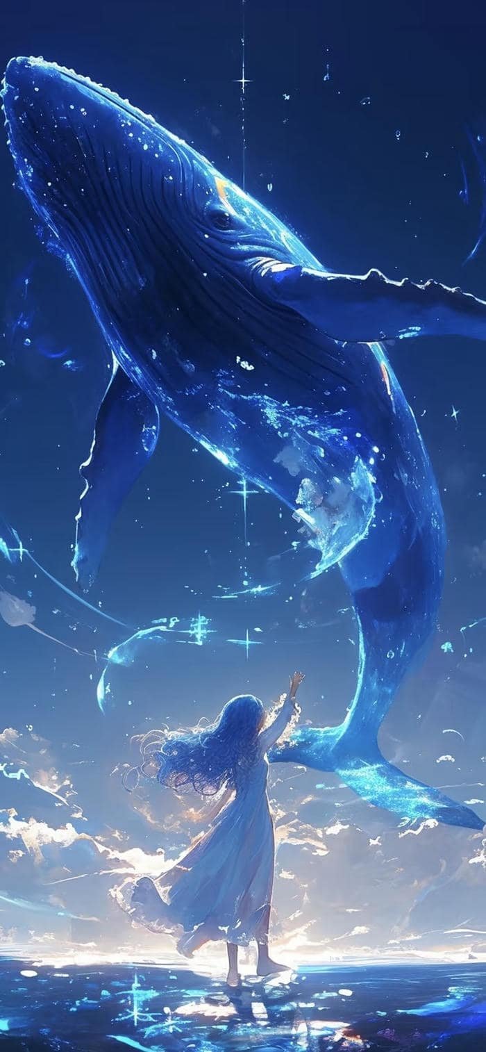 hình nền xanh dương tích cực