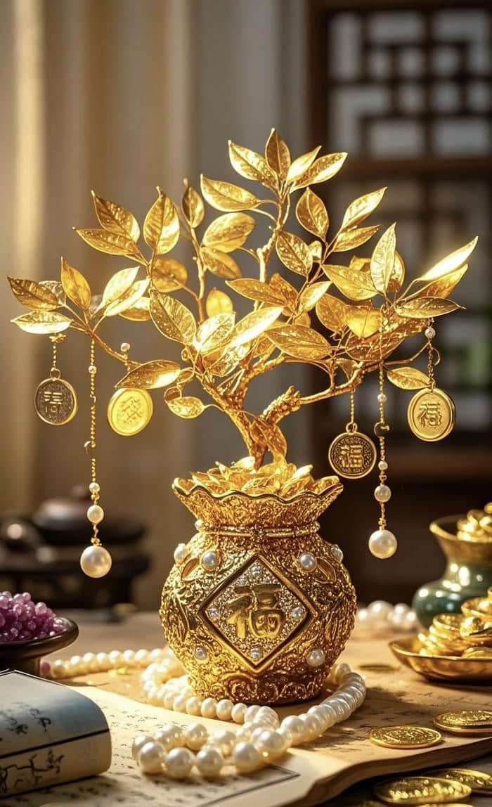 hình phát tài phong thuỷ sang trọng