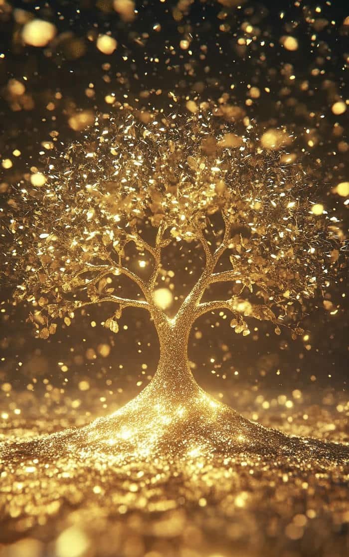 hình phong thuỷ cây phát tài siêu đẹp