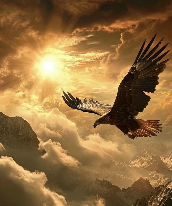 hình phong thủy đại bàng quyền lực