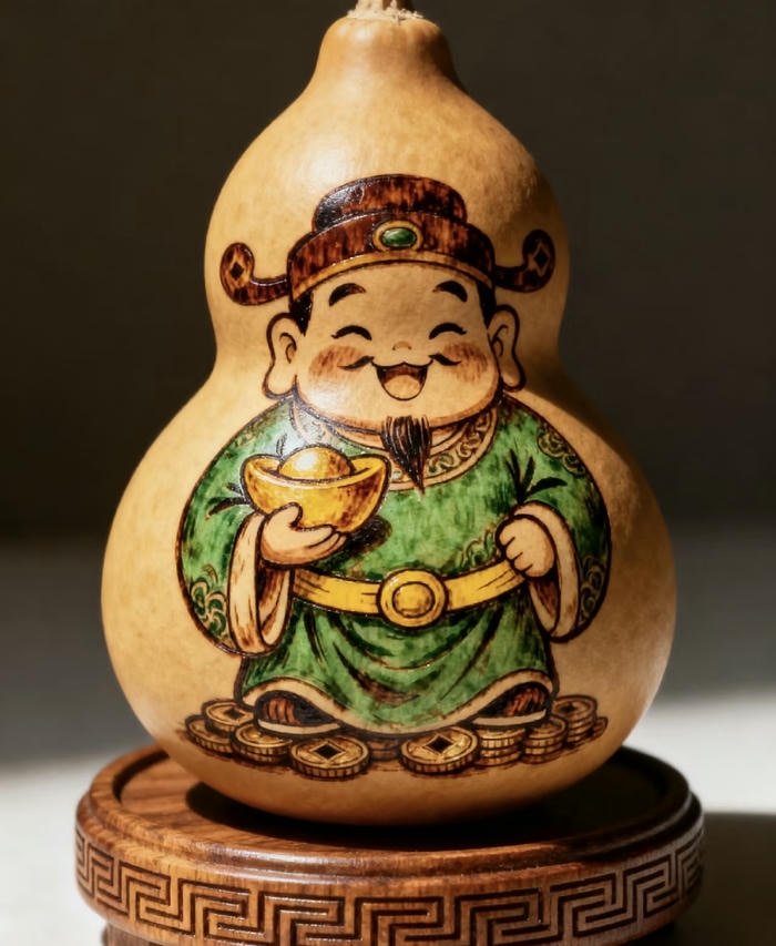 hình phong thuỷ hồ lô chiêu tài hút tiền