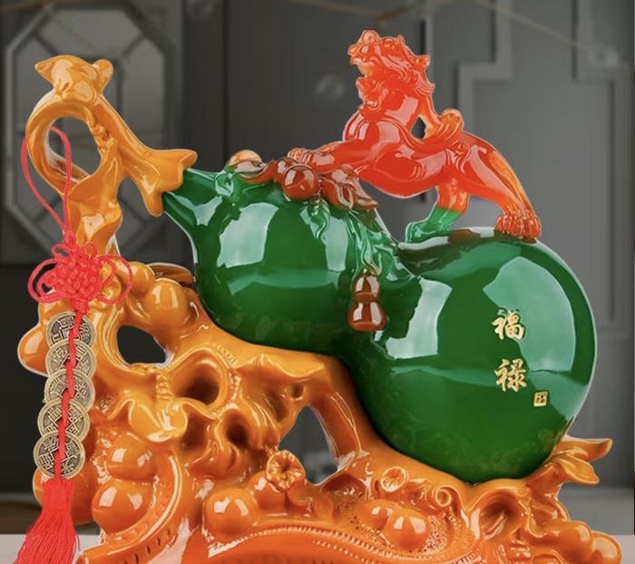 hình phong thuỷ hồ lô chiêu tài sinh lộc