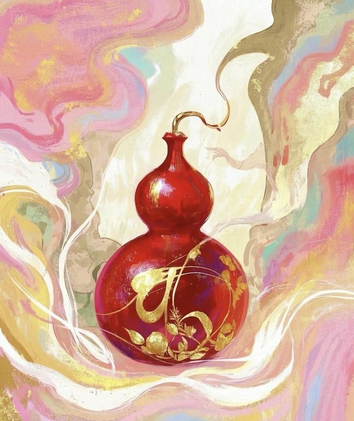 hình phong thuỷ hồ lô chiêu tài vượng lộc