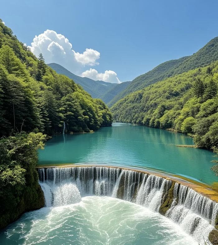 hình phong thuỷ hồ nước phong vân tài lộc