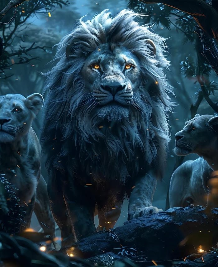 hình phong thuỷ tài lộc sư tử hộ pháp