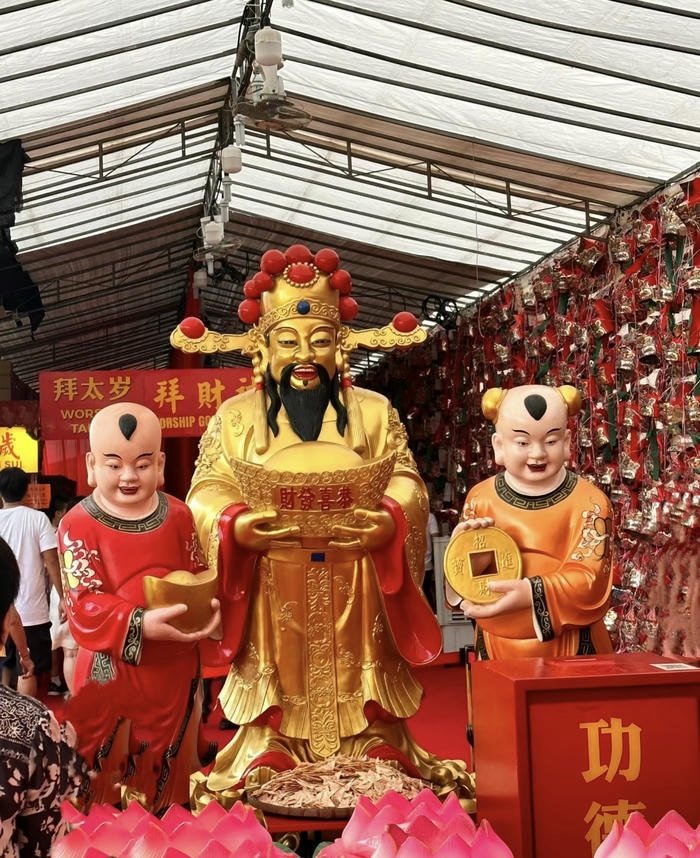 hình phong thủy thần tài cầu may