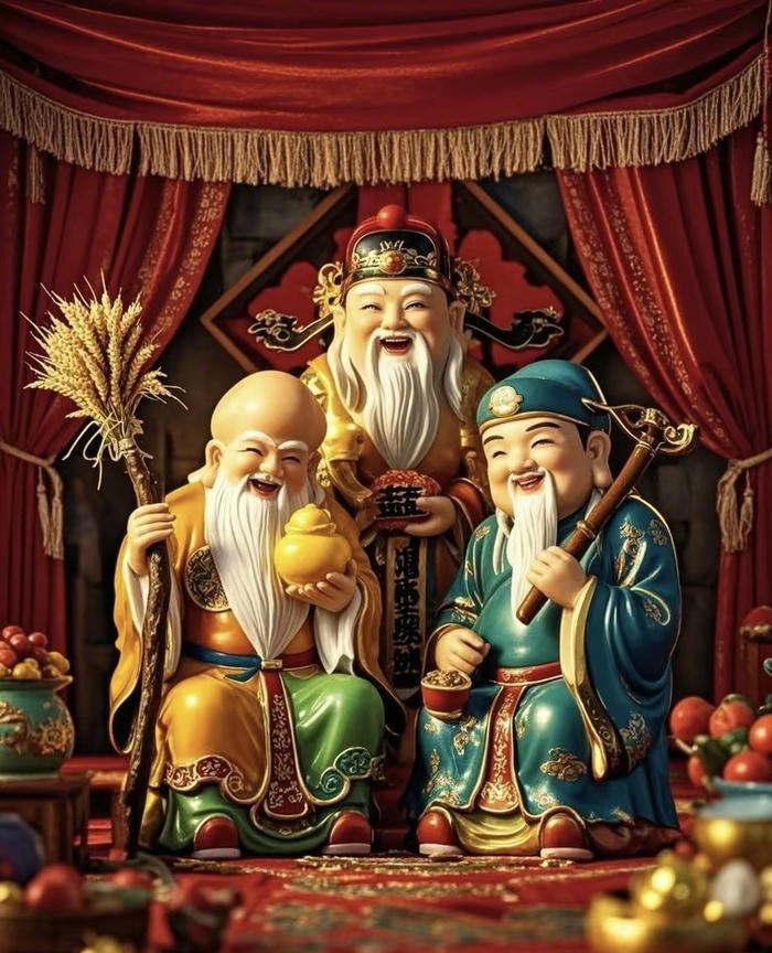 hình phúc lộc thọ mang tài khí