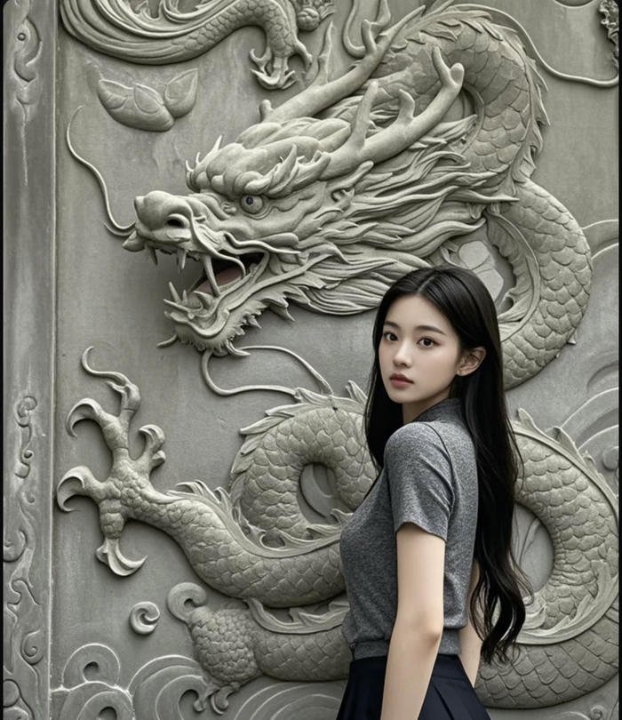 hình rồng phong thủy mạnh mẽ