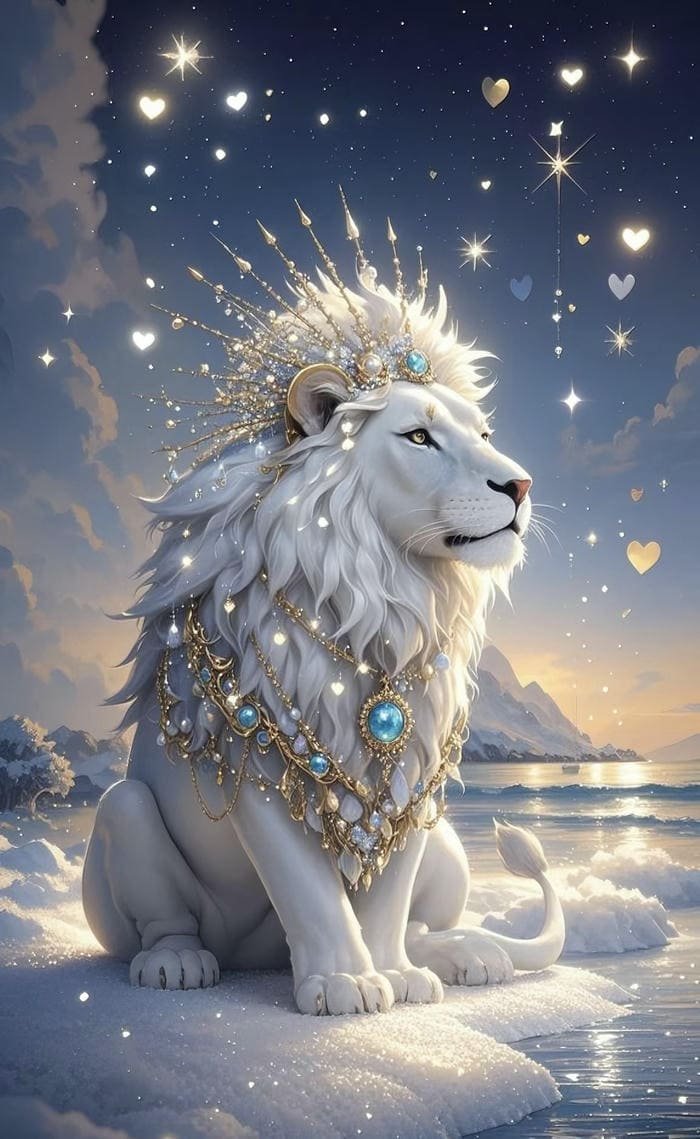 hình sư tử đại hộ pháp mang tài lộc