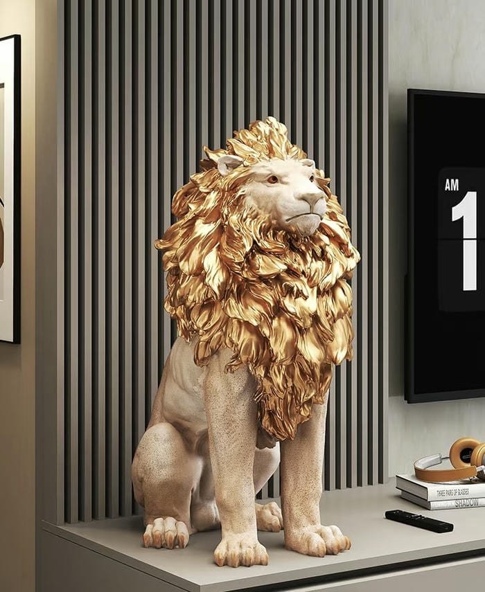 hình sư tử đại hộ pháp phong thuỷ sang