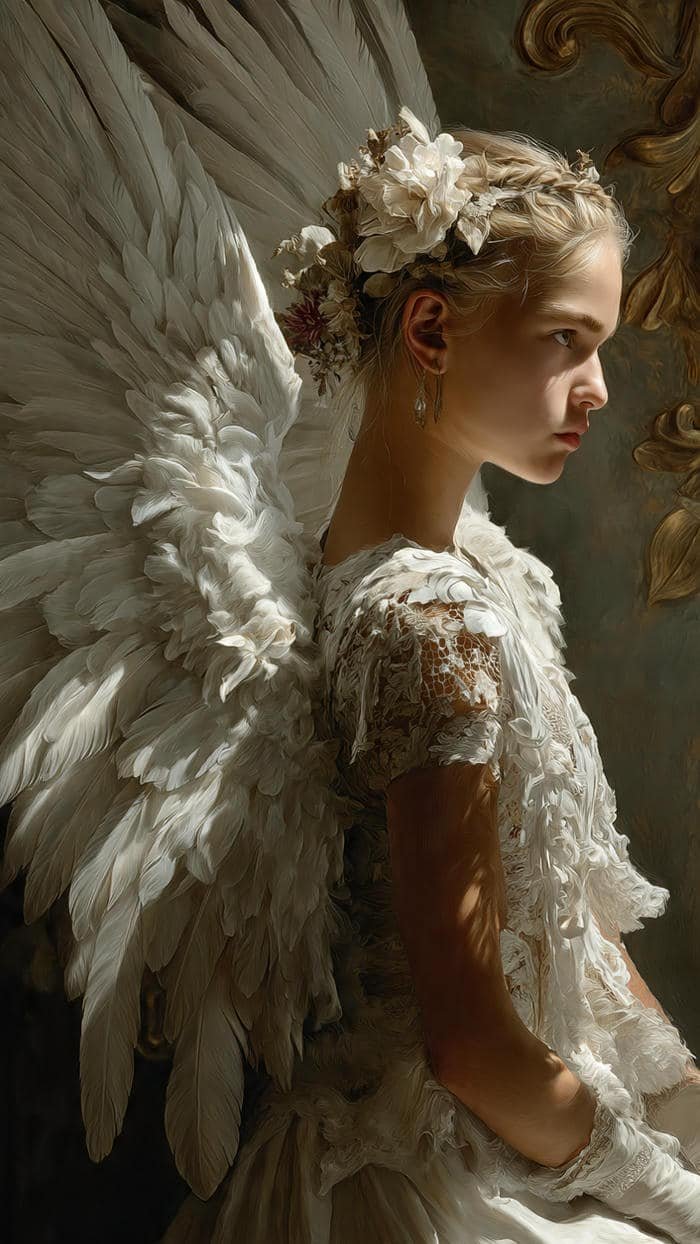 hình thiên thần ngọt ngào