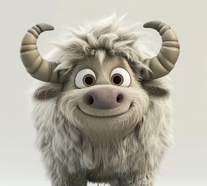 hình thú hoạt hình avatar biểu tượng động vật