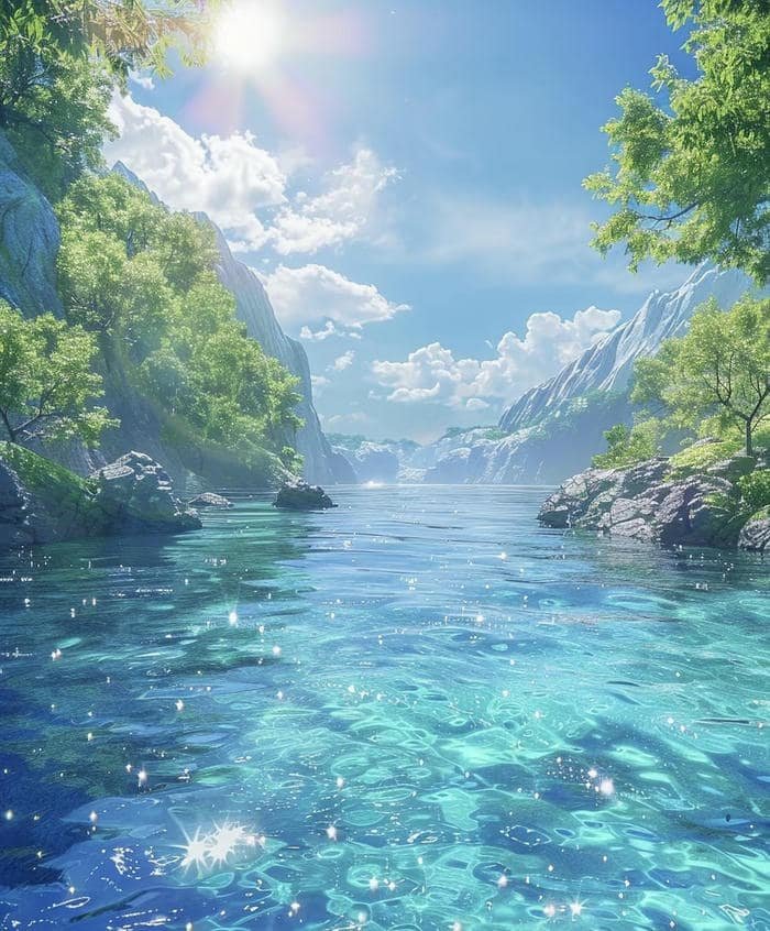 hồ nước phong vân phong thuỷ đẳng cấp