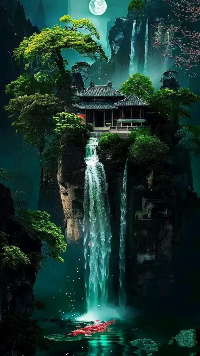 hồ nước phong vân phong thuỷ hút lộc