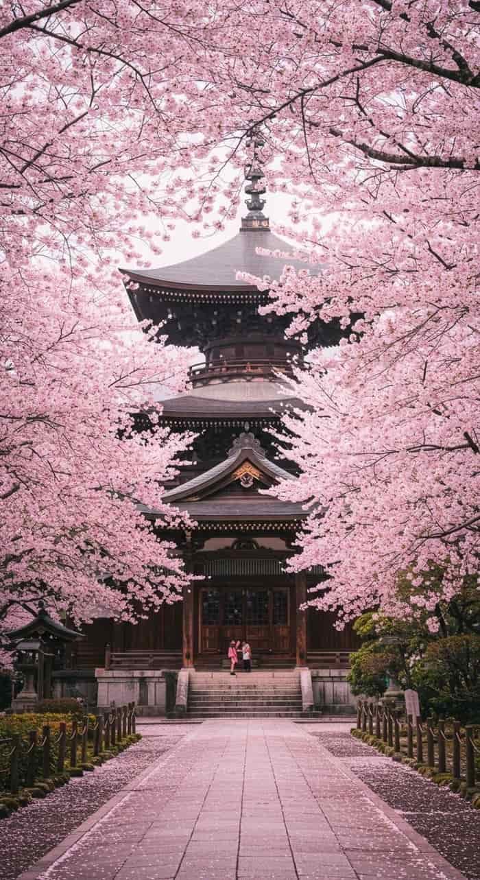 hoa anh đào anime đẹp